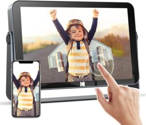 Cornici digitali portatili alimentate a batteria: libertà di movimento senza rinunciare alla qualità kodak batteria integrata